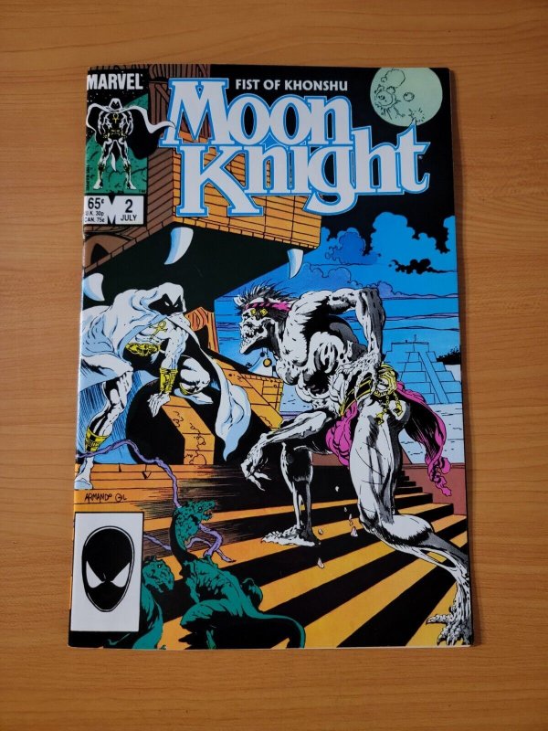 Moon Knight v2 #2 Fist of Khonshu Direct Market ~ NEAR MINT NM ~ 1985 Marvel