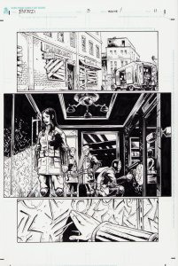 BPRD: War On Frogs #3 Pg. 11 - INTERIOR PAGE - KARL MOLINE 2008 (HELLBOY UNI)