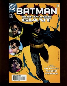 2 PC LOT (9.0) BATMAN 80-PAGE GIANT #1 (1998) & DETECTIVE COMICS #750 (2000)