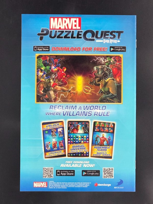 Uncanny Avengers #18 (2014) 1st Team Appearance of the Chronos Corps