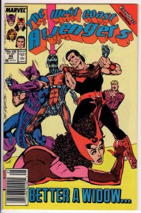 West Coast Avengers #44 Newsstand Edition (1989) 8.5 VF+