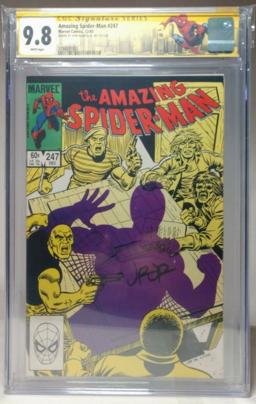 Amazing Spider-Man #247 SS John Romita Jr. CGC 9.8