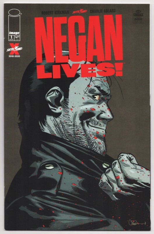 Negan Lives! #1 Red Logo 1st Printing | Walking Dead (Image, 2020) VF+ [ITC734]