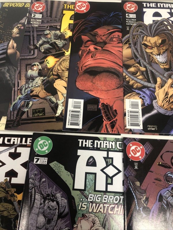 The Man Called A-X (1998) # 1-8 Missing Issue # 6 (FN/VF) DC Comics • Wolfman