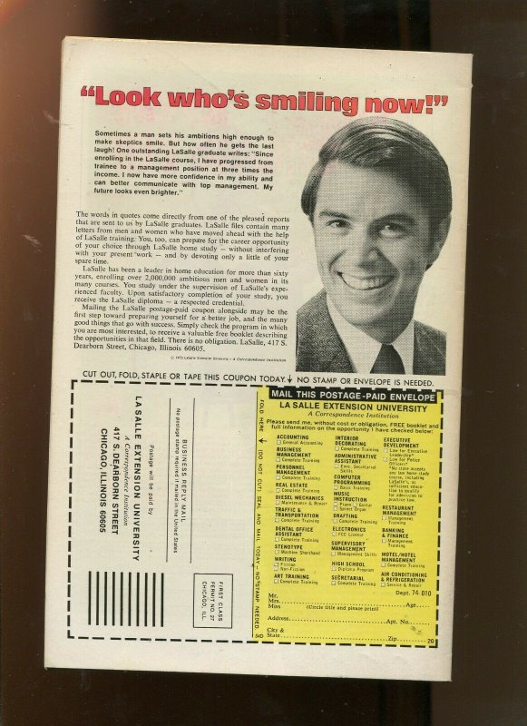 CONAN #61 (8.0) KILLER MOTH 1976