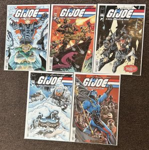 GI Joe #319,320,321,322,323 NM Lot Larry Hama Image Comics