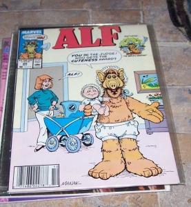 ALF #20 (Oct 1989, Marvel) Alien Life Form.. 80s tv show 