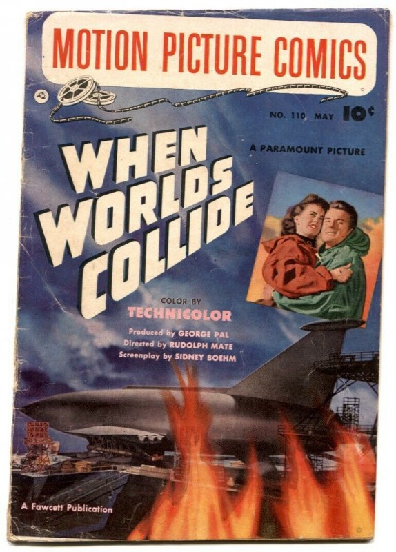Motion Picture Comics #110 1952- WHEN WORLDS COLLIDE