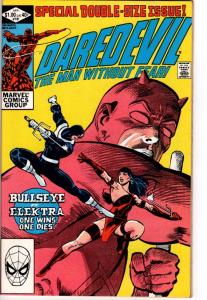 DAREDEVIL #181 DEATH OF ELEKTRA VFN/NMNT 25.00