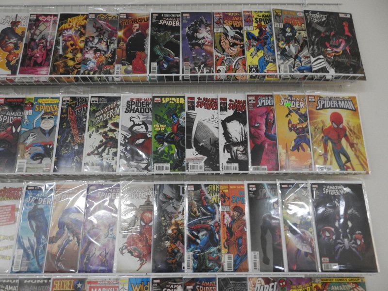 Huge Lot 150+ Comics W/ Spider-Man, Venom, Logan+ Avg VF-NM Condition!