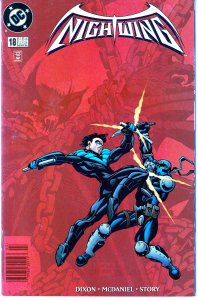 Nightwing #18 (1998)  Deathstroke, Man Bat