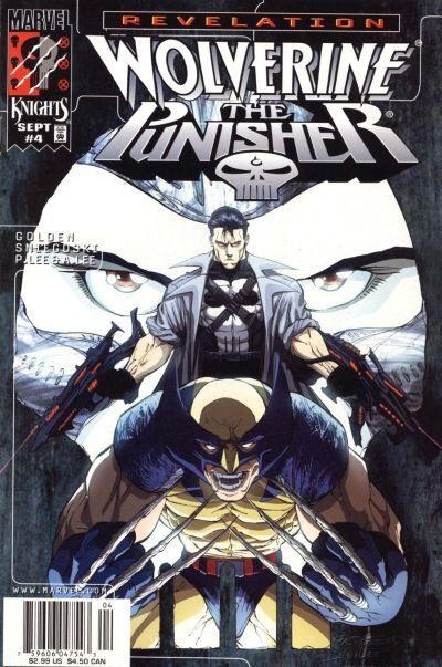 Wolverine/Punisher Revelation #4 (Newsstand) VF ; Marvel | Pat Lee