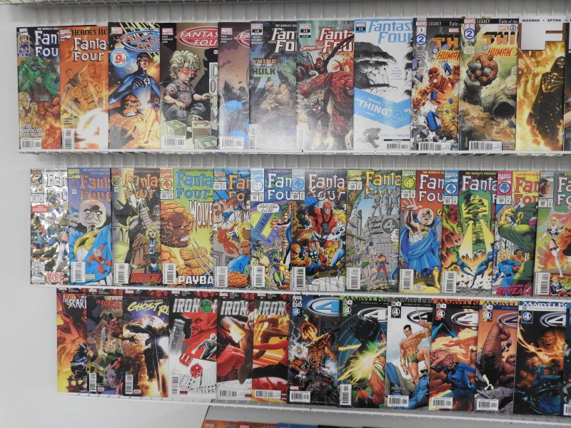 Huge Lot of 190+ Comics W/ Fantastic Four,  Dr. Strange, Dracula Avg. VF- Cond.