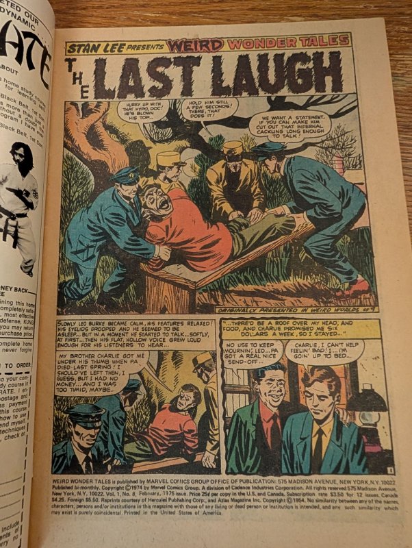 Weird Wonder Tales #8 (1975)