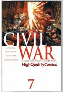 CIVIL WAR #7, NM, Spider-man Captain America Iron Man Thor, 2006, more in store