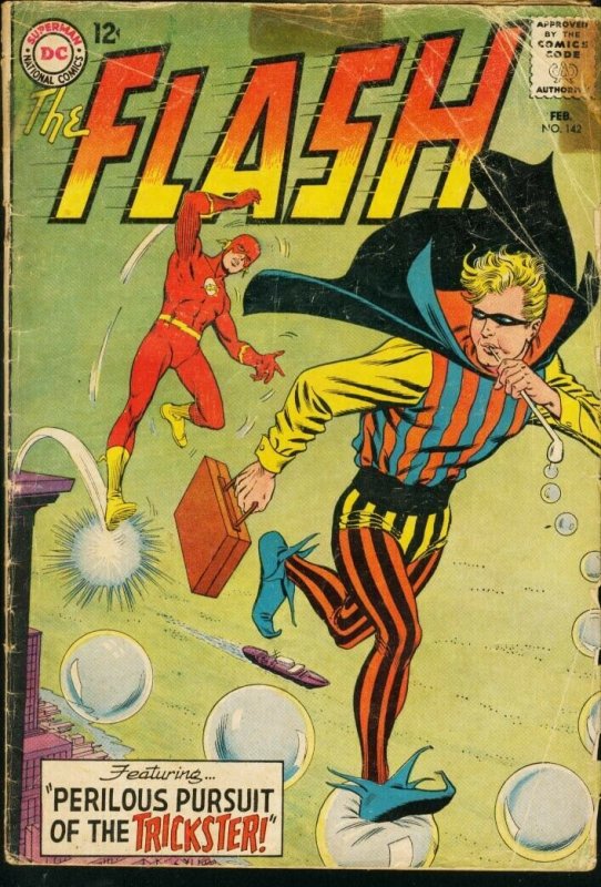 FLASH #142-1964-DC-TRICKSTER G