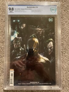 Deathstroke #36 CBCS 9.8 Cover B Francesco Mattina Variant