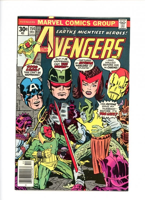 Avengers #154  1976  G/VG