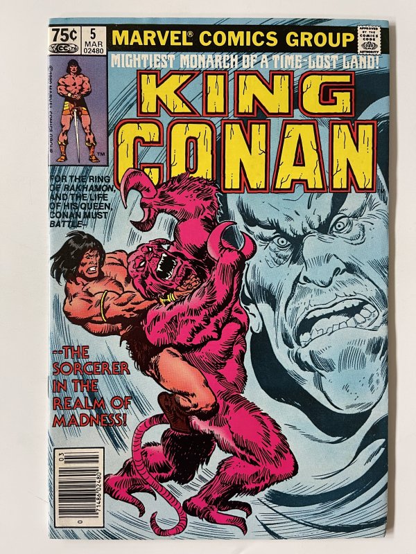 King Conan #5 - VF (1981)