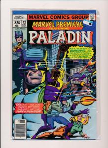 MARVEL Premiere Featuring PALADIN  #43 ~ VF (SRU401)