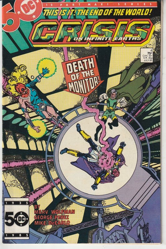 Crisis on Infinite Earths #2,3,5,6,7