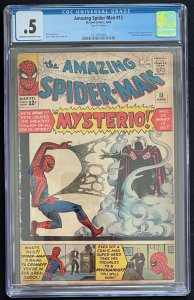 amazing Spider-Man #13 CGC 0.5 Marvel 1964