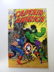 Captain America #110 (1969) FN/VF condition