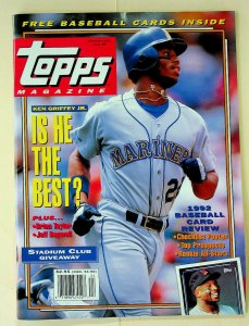 Topps Magazine #9 (Winter 1992) - Bonus Cards Intact 