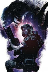 ALIENS RESCUE (2019 DARK HORSE) #1 VARIANT CVR B CHATER PRESALE-07/24