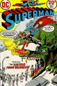 Superman #270  (1973) THE VIKING FROM VALHALLA! Nick Cardy Cover