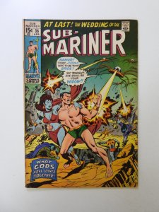 Sub-Mariner #36 (1971) VF- condition
