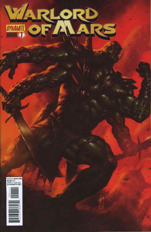 Warlord of Mars Annual #1 VF ; Dynamite