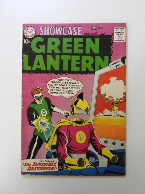 Showcase #23 (1959) VG/FN condition ink front cover