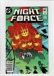 Night Force #12 (1983) Another Fat Mouse Almost Free Cheese 4th Menu Item (d)