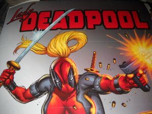 2010 Lady Deadpool Poster 24 x 36