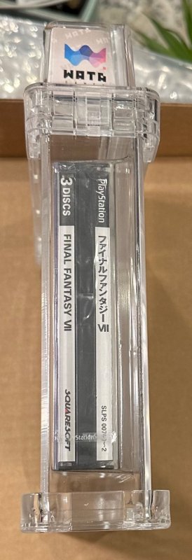 VERY RARE Final Fantasy VII 7 JAPANESE Vers. WATA GRADED 9.4 A++ PS1 PlayStation