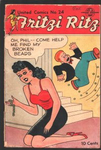 Fritzi Ritz #34  1952 - United Features  -G - Comic Book