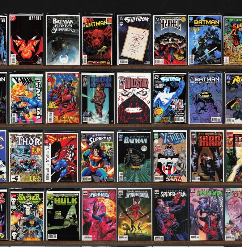 Huge Lot 150+ Comics with Green Lantern, Adventures Of Superman & More!