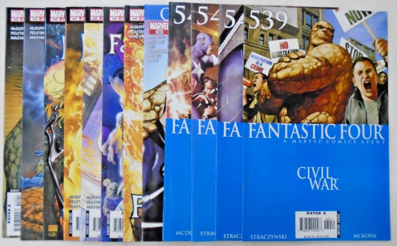 *Fantastic Four (Marvel) #526-550; 25 HIGH GRADE Books