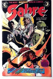 Sabre #4 (1983) Eclipse Comics 1st Print Comic Book
