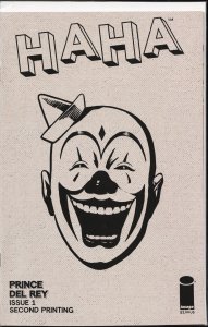 Haha #1 Second Print Cover (2021)