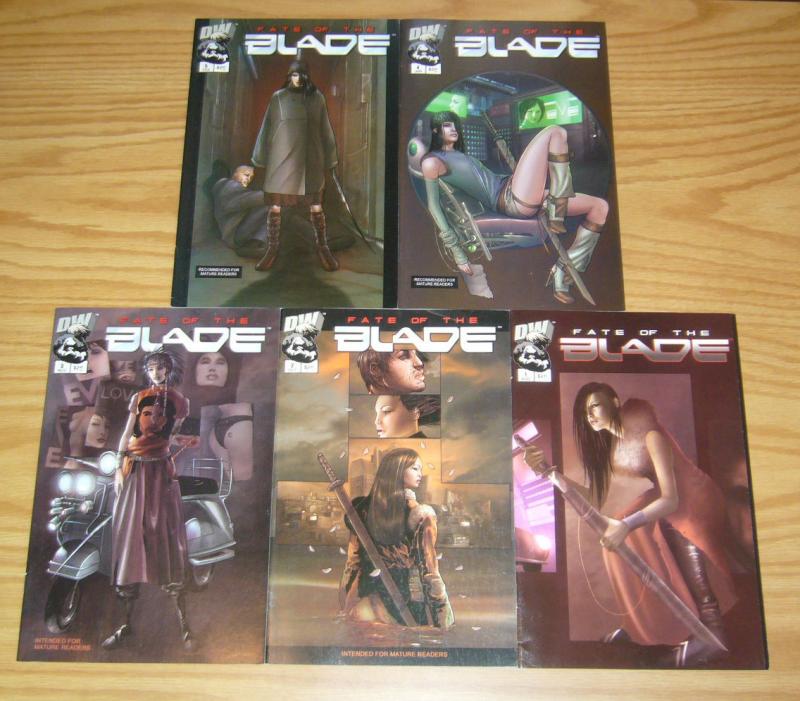 Fate of the Blade #1-5 VF/NM complete series - dreamwave comics set 2 3 4 manga?