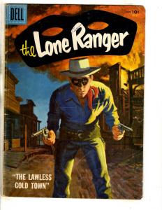 The Long Ranger # 108 FN Dell Silver Age Comic Book Cowboy Western JL18