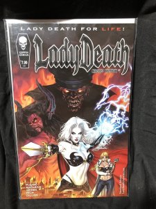 LADY DEATH MERCILESS ONSLAUGHT #1 MIKE KROME STANDARD EDITION VARIANT PULIDO