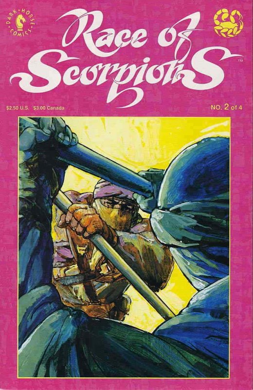 Race of Scorpions #2 VF; Dark Horse | save on shipping - details inside