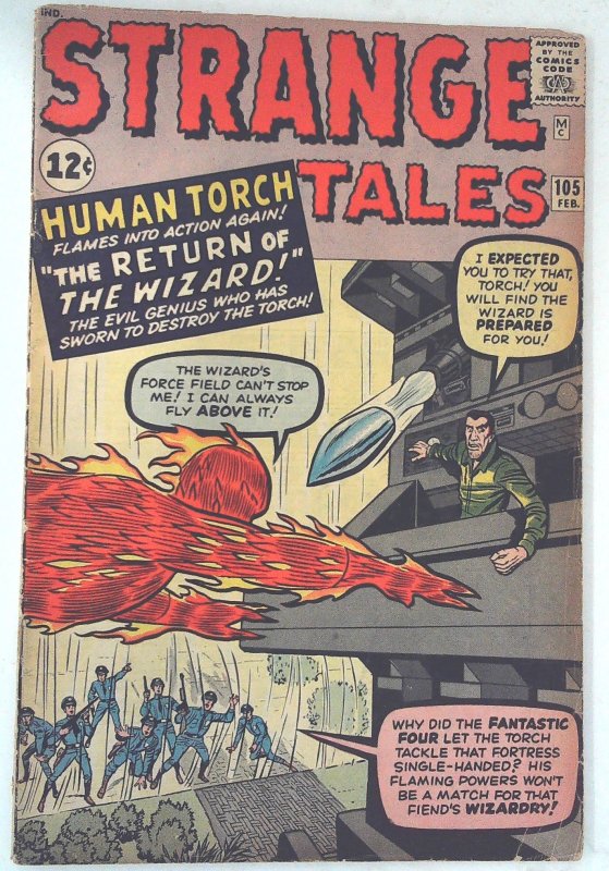 Strange Tales (1951 series)  #105, VG+ (Actual scan)
