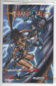 AVENGELYNE #2, NM, w/trading card, Good girl, 1995, more Femmes in store