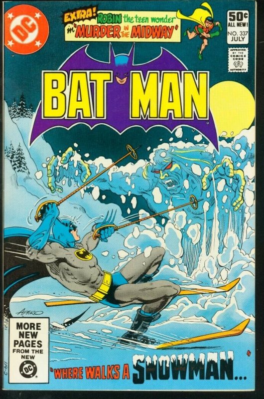 BATMAN #337-1981-DC VF