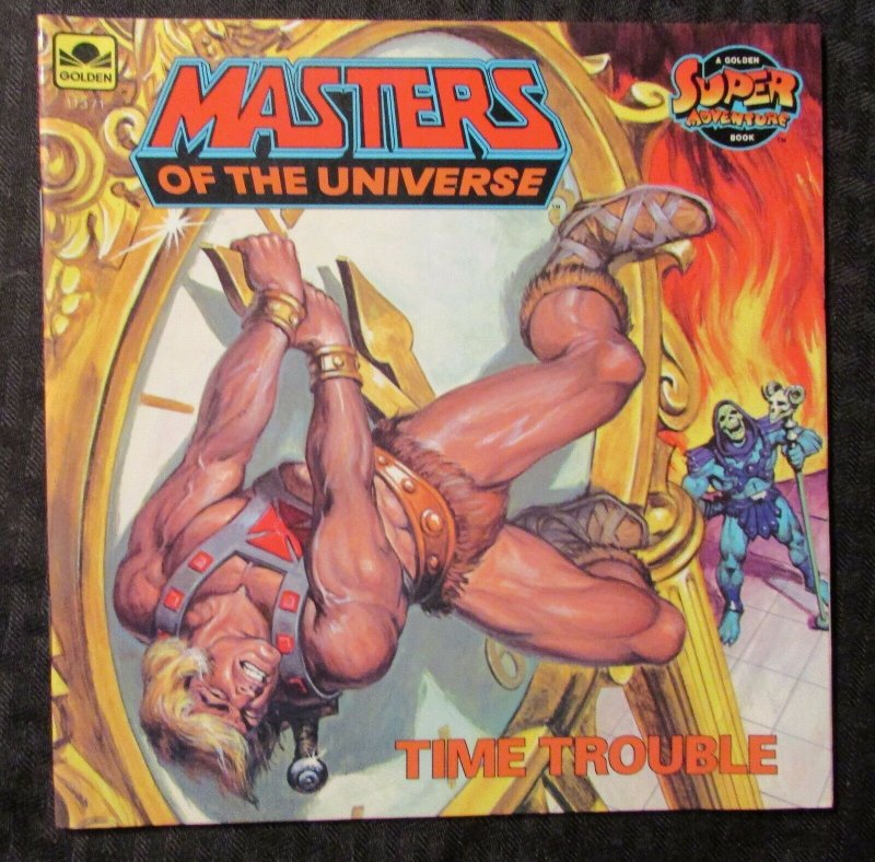 1984 MASTERS OF THE UNIVERSE Time Trouble FN- 5.5 Golden Super Adventure