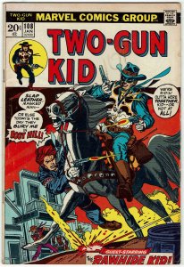 Two-Gun Kid #108 Stan Lee Dick Ayers Rawhide Kid FN